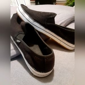 UGG canvas espadrilles slip on sneakers sz 8